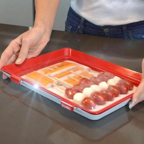 Reuseable Food Preservation Tray