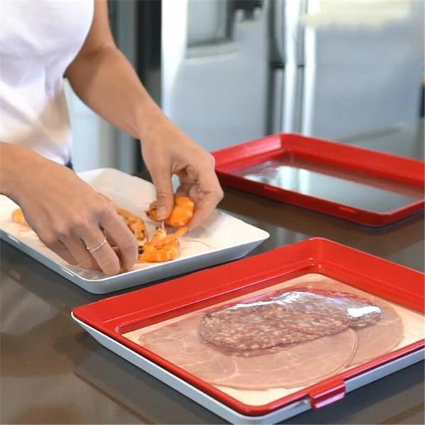 Reuseable Food Preservation Tray
