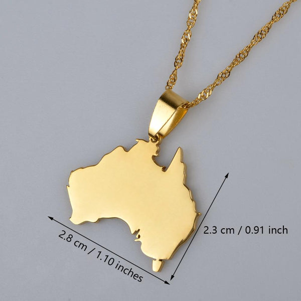 Patriotic Australian Necklace