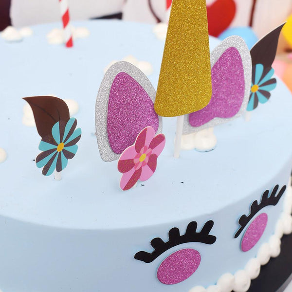 Unicorn Party Cake Decoration Kit