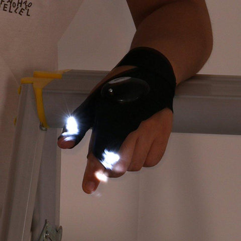 Fingerless LED Glove
