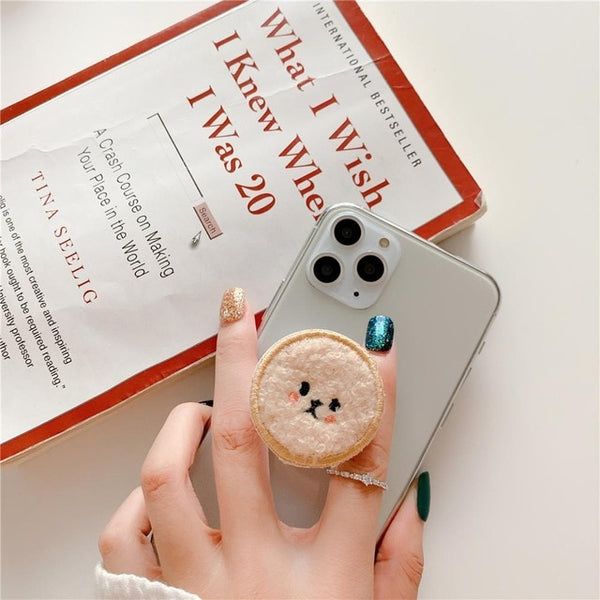 Popular Plush Teddy Expanding Phones Holder