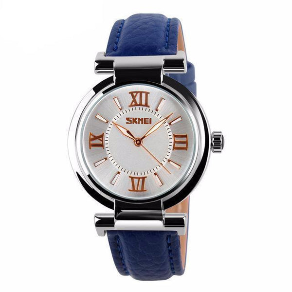 LUXURY LEATHER STRAP WATCH