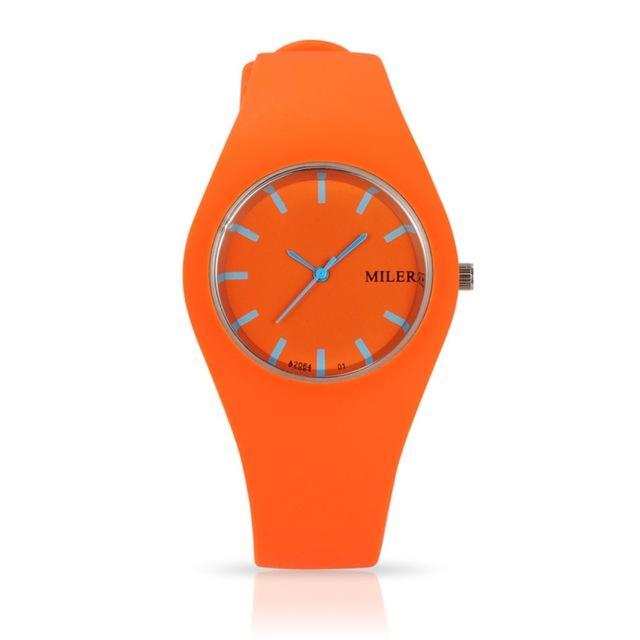 Silicone Sports Style Watch