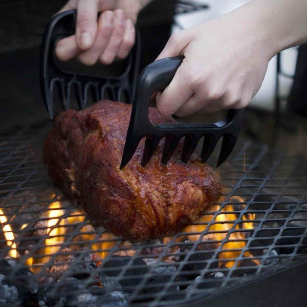 2 pcs New Bear Barbecue Meat Forks