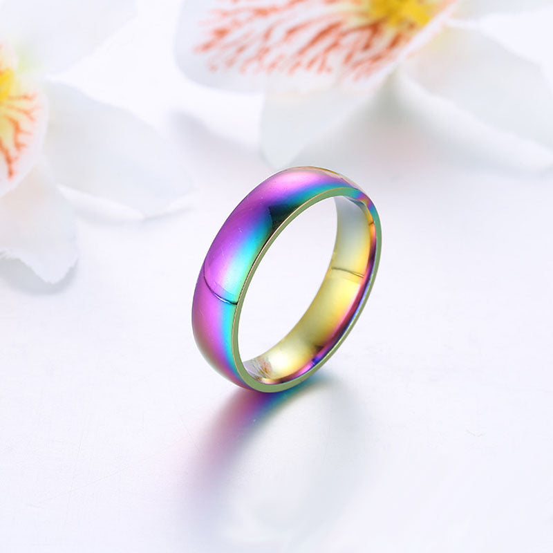 Unicorn Rainbow Titanium Steel Ring – Hot Bargain Deals