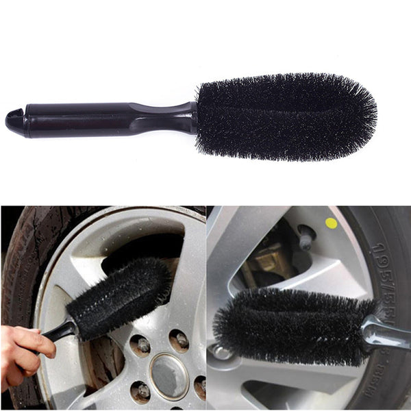 Car wheel brush