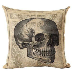 Skull Cushion Cover