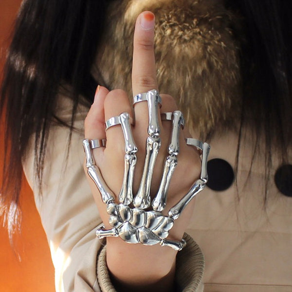 Hand Skull Skeleton Jewelry