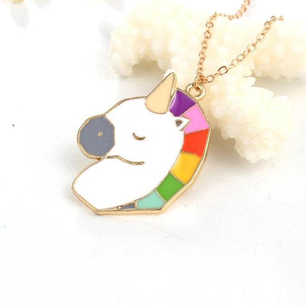 Rainbow Unicorn Necklace