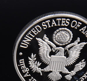 Silver USA President Trump  Coin