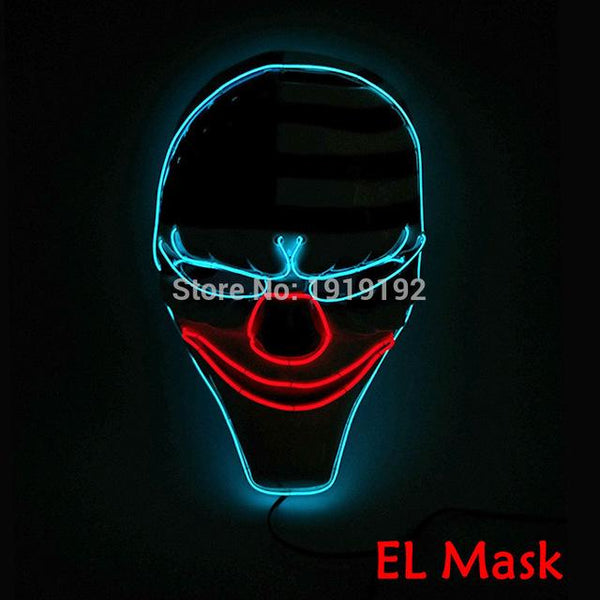Halloween LED Face Mask - Choose your style