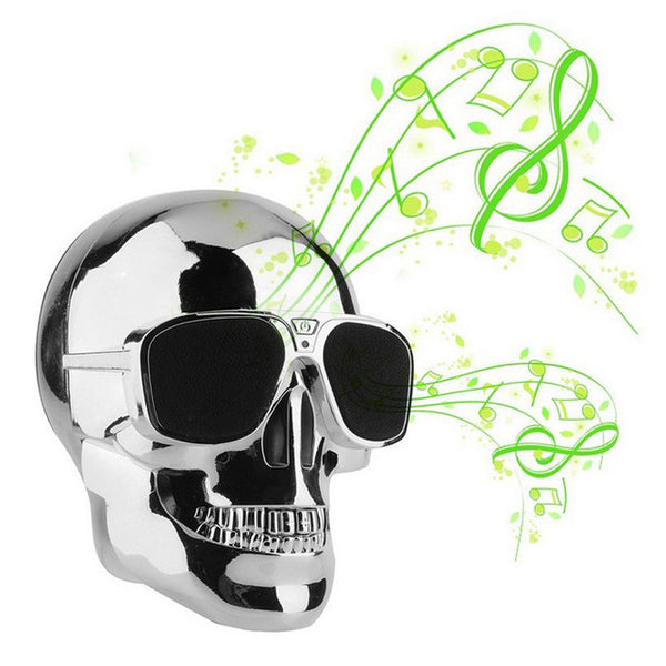 Skull Shape Bluetooth Speaker