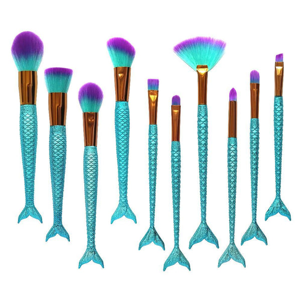 Mermaid Makeup Brushes