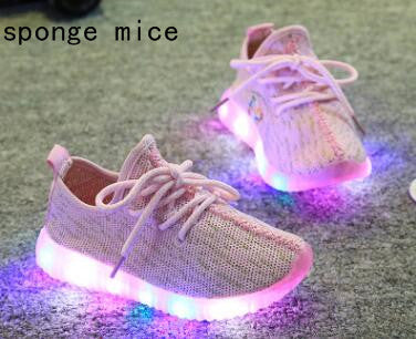 Sponge Mice  LED Light Shoes
