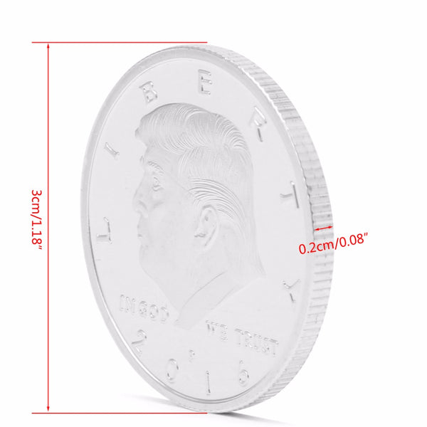 In God We Trust  Donald Trump Presidential Coin 2016