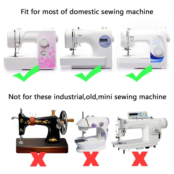 32pcs Domestic Sewing Machine Presser Foot Feet Kit