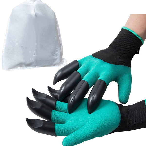 Gardening Gloves  with 8 ABS Plastic Claws