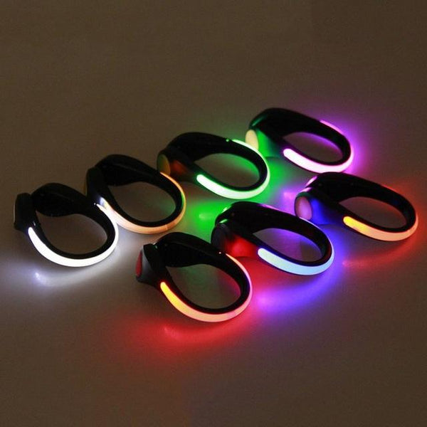 LED Luminous Shoe Clip for Night Running or Cycling