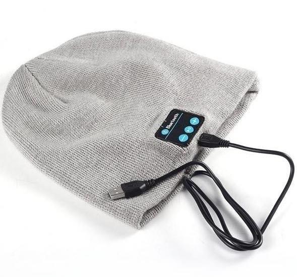 Warm Beani Hat Wireless Bluetooth Headset