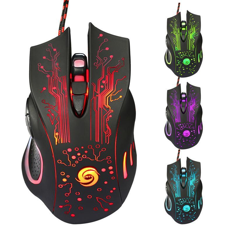Optical 6D USB Wired Gaming Game Mouse