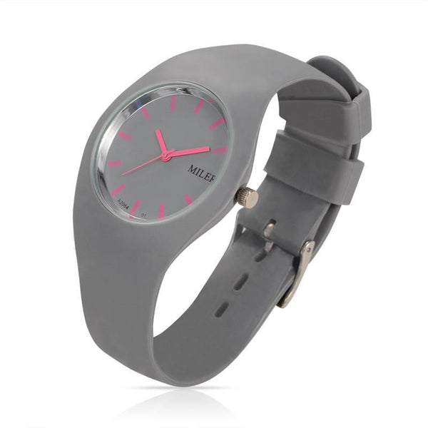 Silicone Sports Style Watch